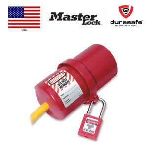 MASTER LOCK 488 Rotating Large Electrical Plug Lockout for 220 to 550 Voltage Plugs