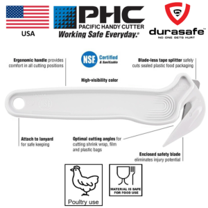 Pacific Handy Cutter DFC364NSFW Disposable Film Cutter - White