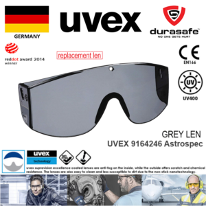 Uvex 9168517 Replacement Grey Lens for Astrospec