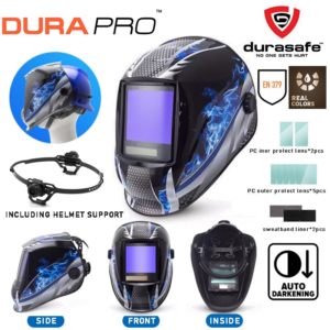 Durapro A9  Auto - darken 2 in 1 Welding Helmet blue