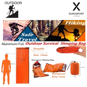 Durasport Outdoor Survival Aluminium Foil Sleeping Bag