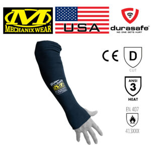 MECHANIX MHS-05 Kevlar Heat Resistant Sleeves Black Free Size