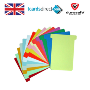 T CARDS DIRECT Size 3 T Cards Pastel (10pc/pkt)